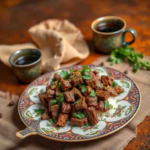 Gurage Kitfo - Ethiopian Food Recipe